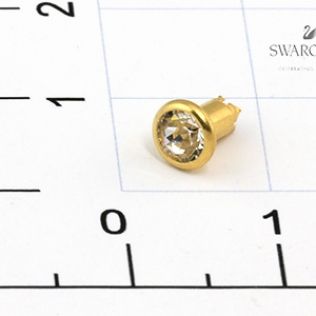 Кристаллы Swarovski заклепки 4 мм золото