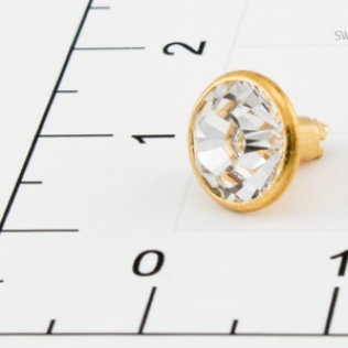 Swarovski кристаллы заклепки 7 мм золото