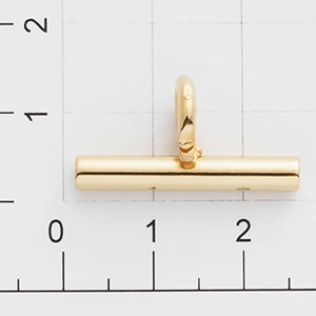 Цепочкодержатель для люверса 25 мм золото