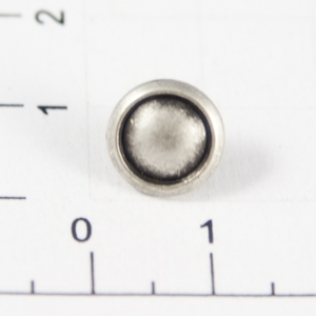 Заклепки круглые 10 мм серебро черное (античное)