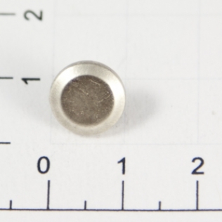 Заклепки круглые 10 мм серебро черное (античное)