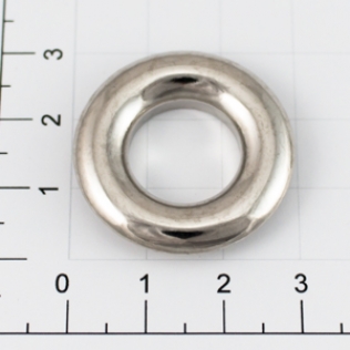 Люверс круглый двухсторонний 15 мм никель