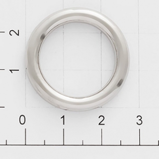 Кольцо для сумки 20 мм никель