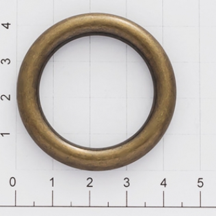Кольцо для сумки 32 мм антик