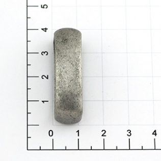 Тренчик для ремня 30 мм серебро черное (античное)
