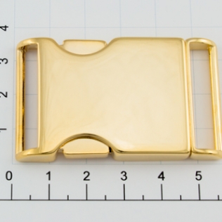 Пряжка застежка фастекс 30 мм золото