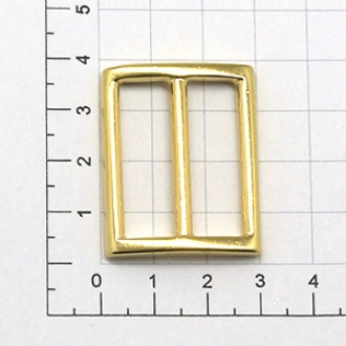 Шлевка - рамка регулятор 30 мм золото