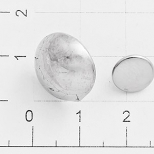Клепка полушар 16 мм никель