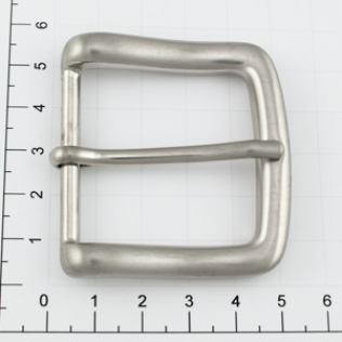 Пряжка для ремня 40 мм никель матовый