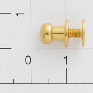 Кнопка кобурная 6 мм золото