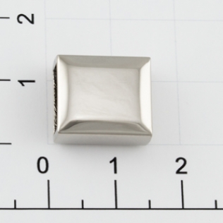 Концевик на молнию 10 мм никель