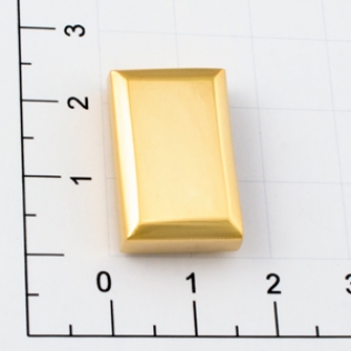 Концевик на молнию 20 мм золото