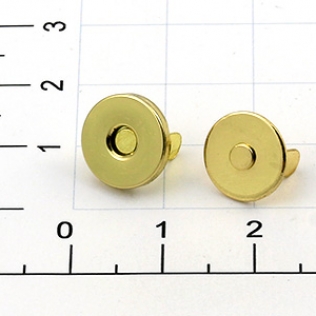 Магнит кнопка 10 мм золото
