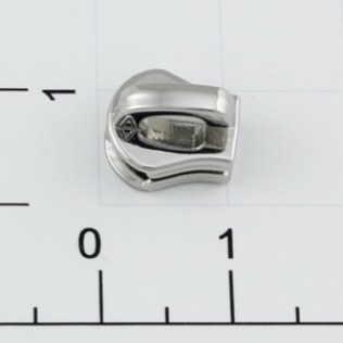 Слайдер для металлической молнии Т-3 3 мм никель