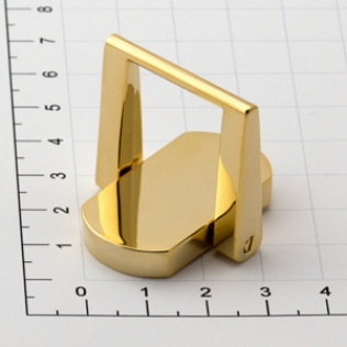 Ручкодержатель для барсетки 20 мм золото