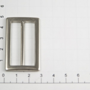 Шлевка - рамка регулятор 40 мм никель