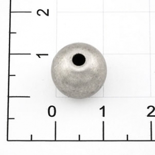Наконечник для шнура 3 мм серебро черное (античное)