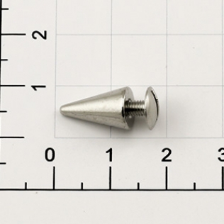 Клепки конус на винте 8 мм никель