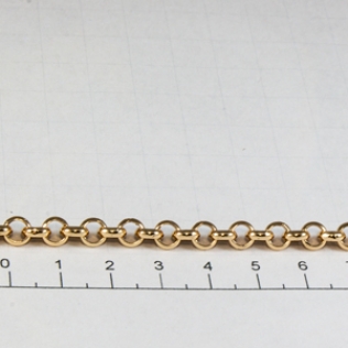 Цепочка для сумки (тип 02) 6 мм золото