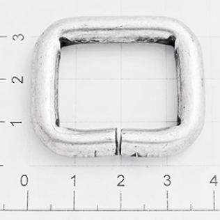 Рамка 25 мм серебро черное (античное)