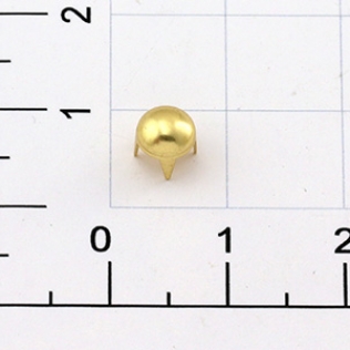 Клепка шип 2 мм золото