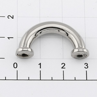 Ручкодержатель для сумок 18 мм никель