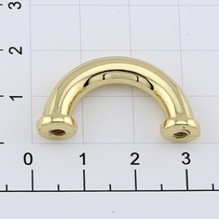 Ручкодержатель для сумок 18 мм золото