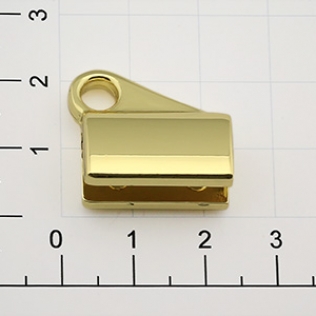 Держатель для карабина h-22 мм 22 мм золото
