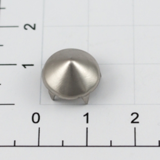 Заклепки конус на шипах 12 мм никель
