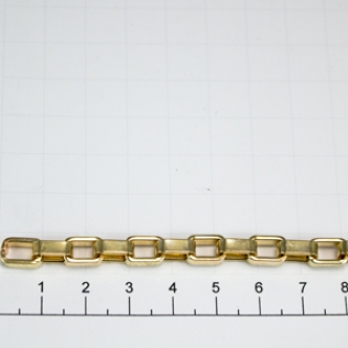 Цепочка для сумки (тип 20), L-1000 6 мм золото