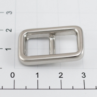 Шлевка - рамка регулятор качелька 10 мм никель