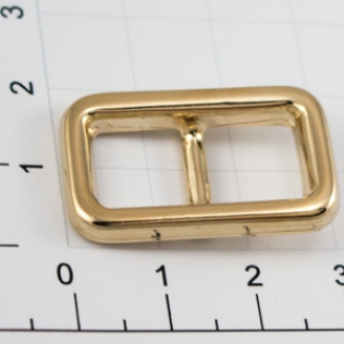 Шлевка - рамка регулятор качелька 10 мм золото