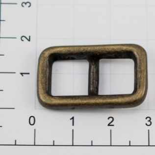 Шлевка - рамка регулятор качелька 10 мм антик
