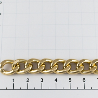 Цепочка для сумки (тип 300L) 11 мм золото