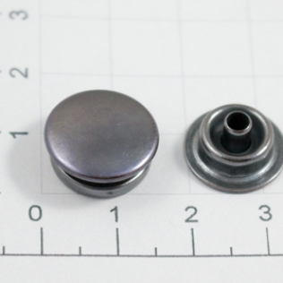 Кнопка для одежды и сумок KAPPA 1A2 15 мм оружейный металл