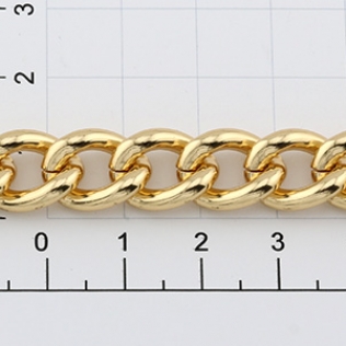 Цепочка для сумки (тип 272) 11 мм золото