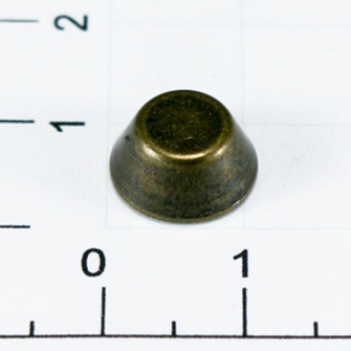 Клепки круглые полуконус 10 мм антик