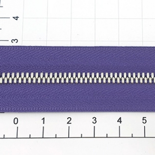 Молния рулонная №3 фиолетовый (559), двойное звено 3 мм никель