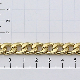 Цепочка для сумки (тип HB-01) 10 мм золото